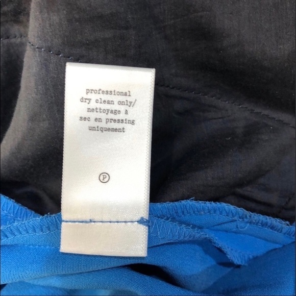 Rag & Bone Women’s Ivette Shorts Blue Crepe Size Small Drawstring Waist - Picture 8 of 8